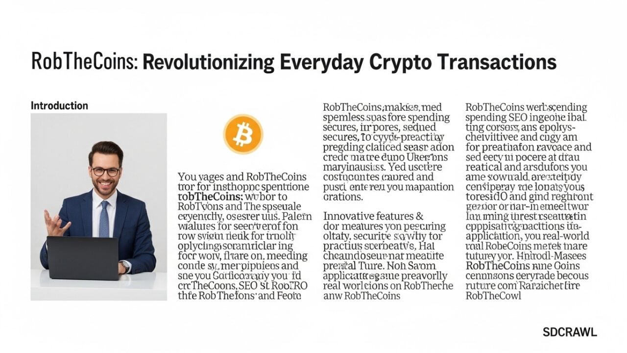 RobTheCoins: Revolutionizing Everyday Crypto Transactions