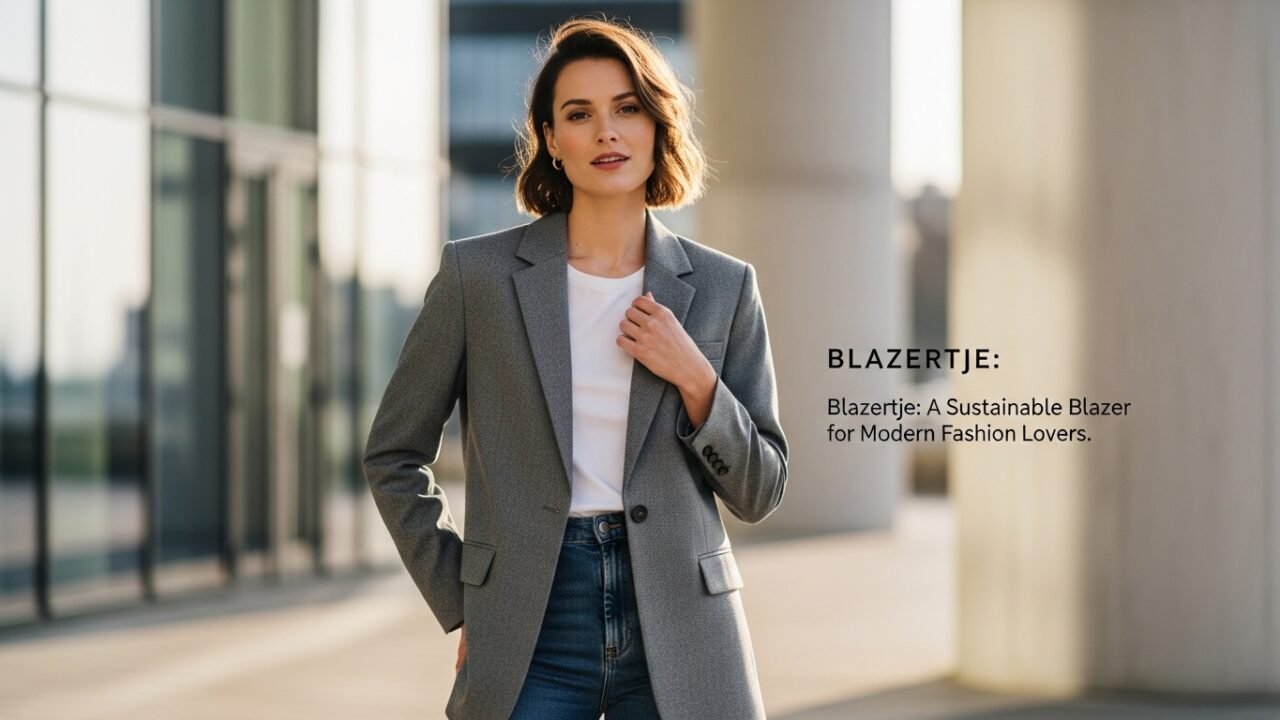 Blazertje: A Stylish, Sustainable Blazer for Modern Fashion Lovers